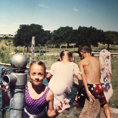 Swimming Cousins