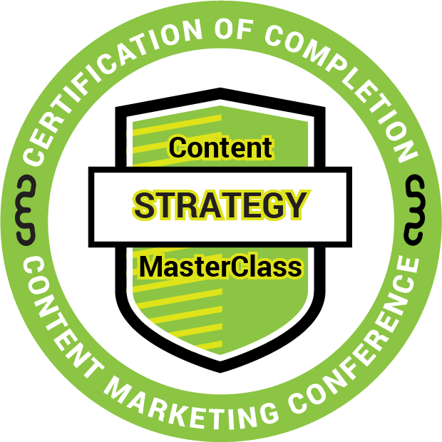Content Strategy Certification